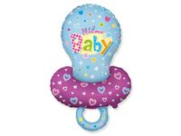 Balon foliowy "Smoczek, niebieski", 24 cale [balon z helem]