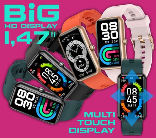 SMARTWATCH DAMSKI Rubicon RNCE83 - CIŚNIENIOMIERZ (sr032e) na Arena.pl