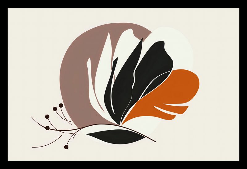 Plakat 30x20cm Elegancja Roślinna zdjęcie 2