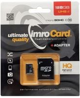Karta Pamięci IMRO microSD 128GB 100MB/s HIGHSPEED z Adapterem