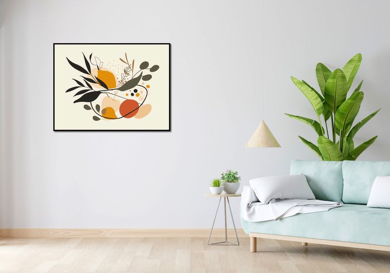 Plakat 100x75cm Botaniczny Wir zdjęcie 4