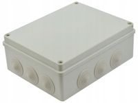 2 x 2 x PUSZKA NATYNKOWA HERMETYCZNA IP65 240x190x90mm PAWBOL S-BOX 506 SZA
