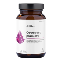 AURA HERBALS Ostropest plamisty - 80% Sylimaryny (90 kaps.)