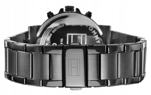 Zegarek męski Tommy Hilfiger Czarny Solidny Regulowany Wysoka Jakość1710383 na Arena.pl