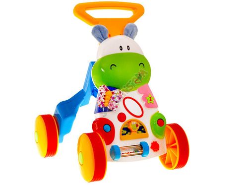 JKM ZA0909 Interaktywny Pchaczyk CHODZIK Hipopotam na Arena.pl