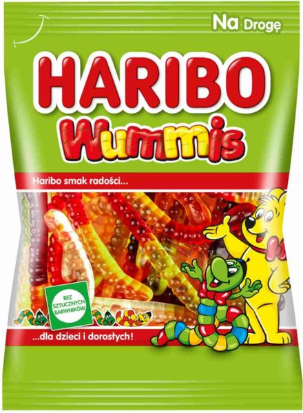 HARIBO 85g Wummis Dżdżownice Żelki zdjęcie 1