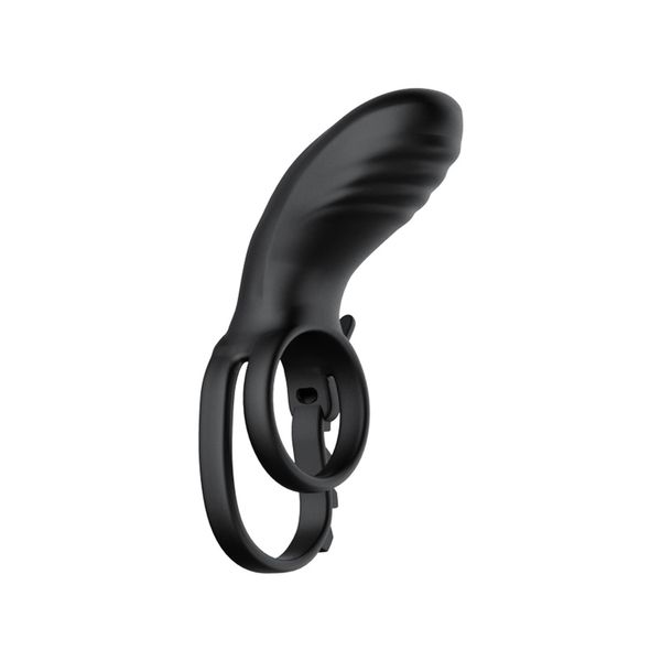 Adjustabledouble Cockring With Remote zdjęcie 3