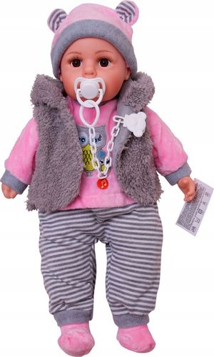 LALKA BOBAS MÓWI I ŚPIEWA POLSKI 45CM+SMOCZEK_68 na Arena.pl