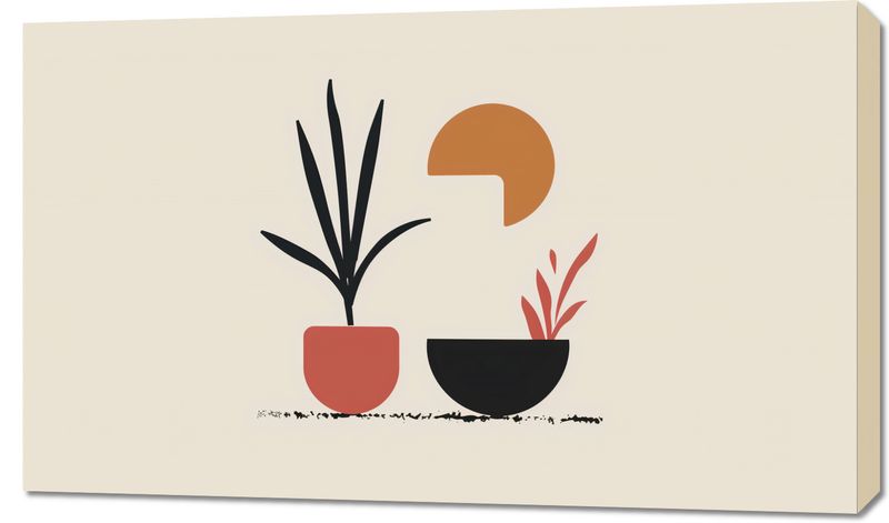 Obraz 100x60cm Domowy Ogród zdjęcie 1