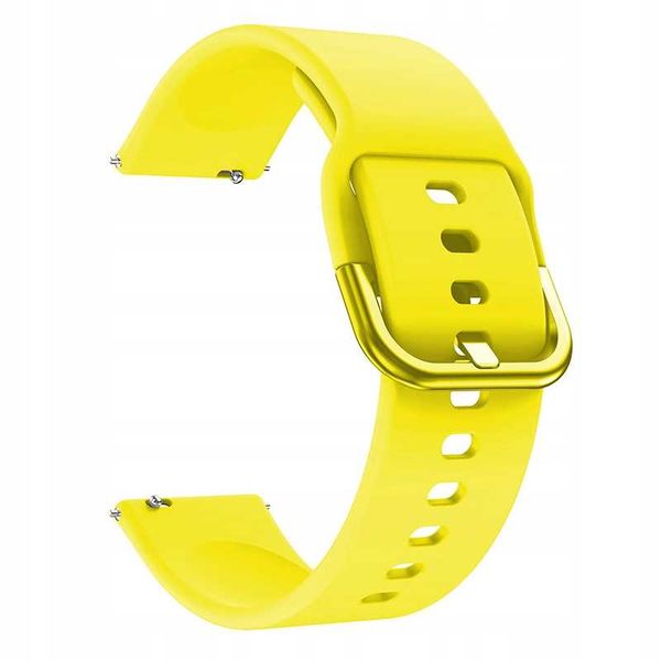 Spacecase Silicone Band 20Mm Yellow zdjęcie 3