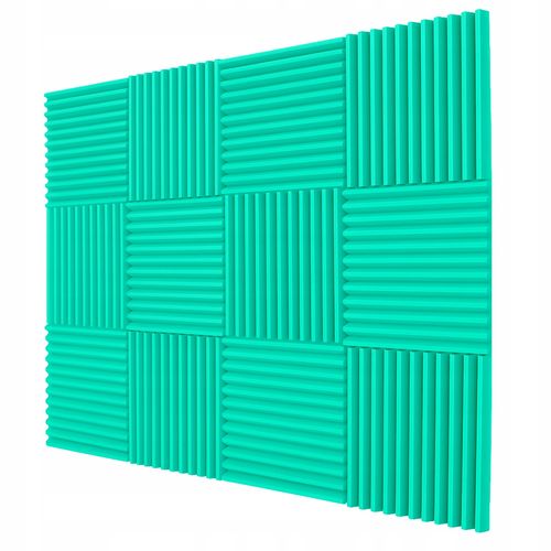 PIANKA MATA GĄBKA WYGŁUSZAJĄCA AKUSTYCZNA 3 m2 Studio nagrań | Turkusowy na Arena.pl