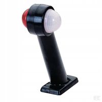 Lampa Obrysowa 12V Czerwona/Biała Przykręcana