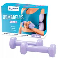 Zestaw hantli winylowych Spokey SHAPE 2x 0,5 kg