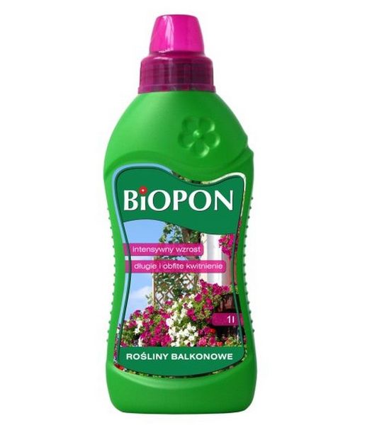 NAWÓZ - DO ROŚLIN BALKONOWYCH 1L - BR BIO-1012 zdjęcie 1