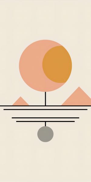 Plakat 50x100cm Geometryczna Utopia zdjęcie 1