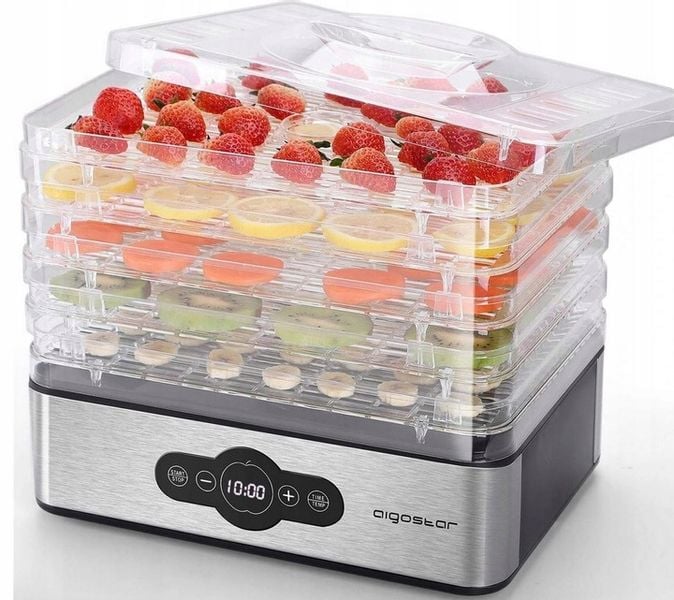 SUSZARKA DO GRZYBÓW WARZYW OWOCÓW ZIÓŁ TIMER 5 SIT zdjęcie 6