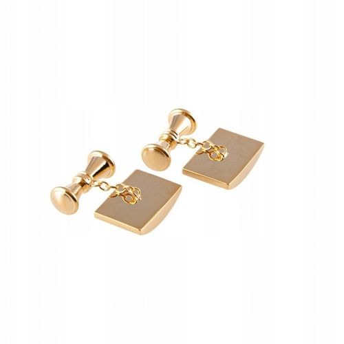 Spinki do mankietów złote na Arena.pl