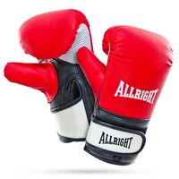 rękawice przyrządowe treningowe pu m allright carbon 1410 r/w/b