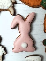 CIASTKO MAŁY ZAJĄCZEK ZAJĄC NA KUBEK RÓŻ