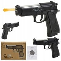 PISTOLET NA KULKI METAL REPLIKA ASG BERETTA BROŃ