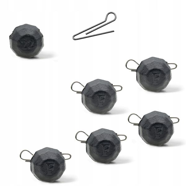 Czeburaszka Fanatik główka Jig Faset 22 g - 5 szt zdjęcie 1