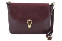 Torebka Barberinis ze złotym zapięciem - Bordowa