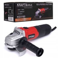 MOCNA SZLIFIERKA KĄTOWA 125MM KĄTÓWKA z REGULACJĄ OBROTÓW 1500W 230V DIAX