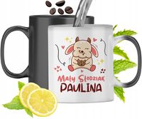 Dla Pauliny Kubek Magiczny Córki Dziecka Prezent Z Nadrukiem Ze Zdjęciem