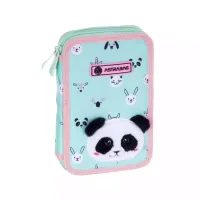 Piórnik dla dziecka z wyposażeniem jakości Premium - Astrabag Teddy Panda