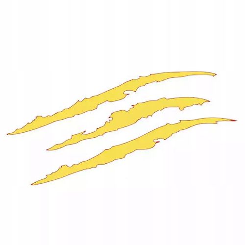 Naklejka samochód pazur scratch auto tunining uni na Arena.pl