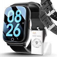 SMARTWATCH DLA SENIORA ZEGAREK 4G FUNKCJA SOS GPS ROZMOWY LOKALIZATOR IPX6