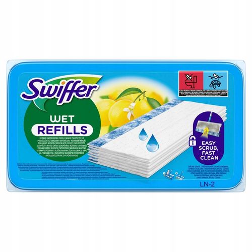 Zestaw Swiffer Dry+Wet Kit + mokre chusteczki 20szt, suche ściereczki 36szt na Arena.pl