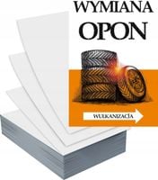 Ulotki A5 100szt reklamowe firmowe dużo wzorów projekt w cenie WYMIANA OPON