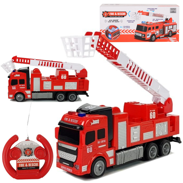 Wóz Strażacki Zdalnie Sterowany R/C zdjęcie 1