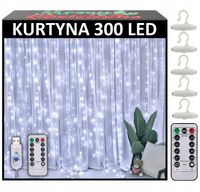 Lampki choinkowe XPart białe 3 m 300 szt. wewnętrzne
