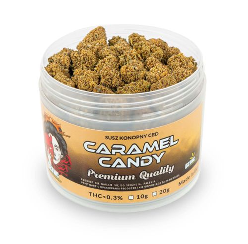 Susz konopny CBD | CARAMEL CANDY | 100 g na Arena.pl