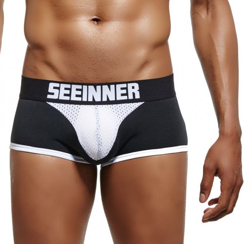 Bokserki męskie SEEINNER Active Black M na Arena.pl
