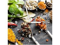 30X30CM ZEGAR PRZYPRAWY OBRAZ DREWNO