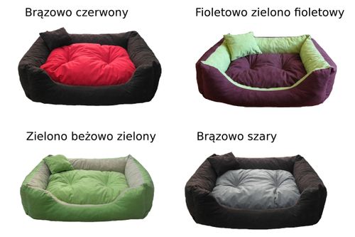 Legowisko kanapa dla psa 80x60 XL na Arena.pl