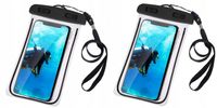 ZESTAW 2 SZTUK WODOODPORNE ETUI NA TELEFON DOKUMENTY BASEN PLAŻA NA PREZENT