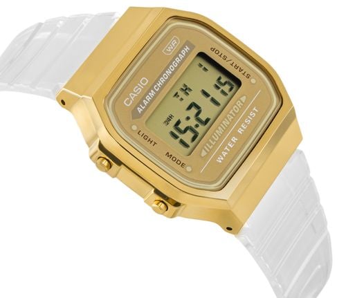 zegarek damski casio vintage a168xesg-9aef + box na Arena.pl