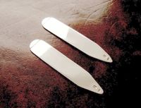 ZE SREBRA FISZBINY DO KOSZULI USZTYWNIACZE