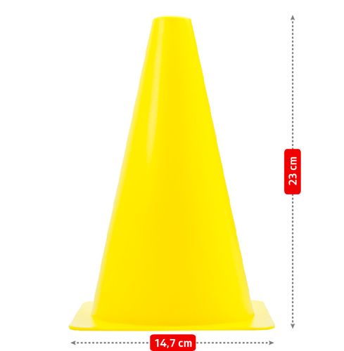 pachołki treningowe allright 23cm yellow na Arena.pl