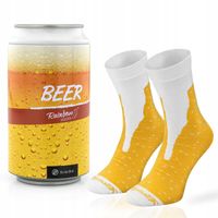 Śmieszne skarpety męskie PIWO w puszce 41-46