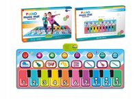 MUZYCZNA MATA DO TAŃCZENIA PIANINO NAGRYWA DUŻA 130x48