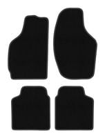 Dywaniki welurowe BASIC do Daewoo Tico 1996-2001 hatchback czarne