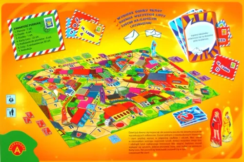 Gra planszowa dla dzieci od 5 roku - Listonosze od 2 do 6 graczy Alexander na Arena.pl
