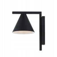 Lampa ścienna, kinkiet czarny do sypialni, pokoju, salonu FORM