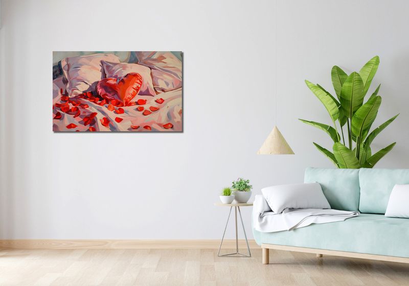 Obraz 100x60cm I Ja Ciebie Też zdjęcie 2