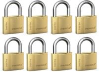 GERDA BRASS LINE 8 KŁÓDKI SYSTEM JEDNEGO KLUCZA 50